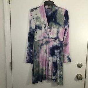 Frumos‎ tie dye dress womens size M